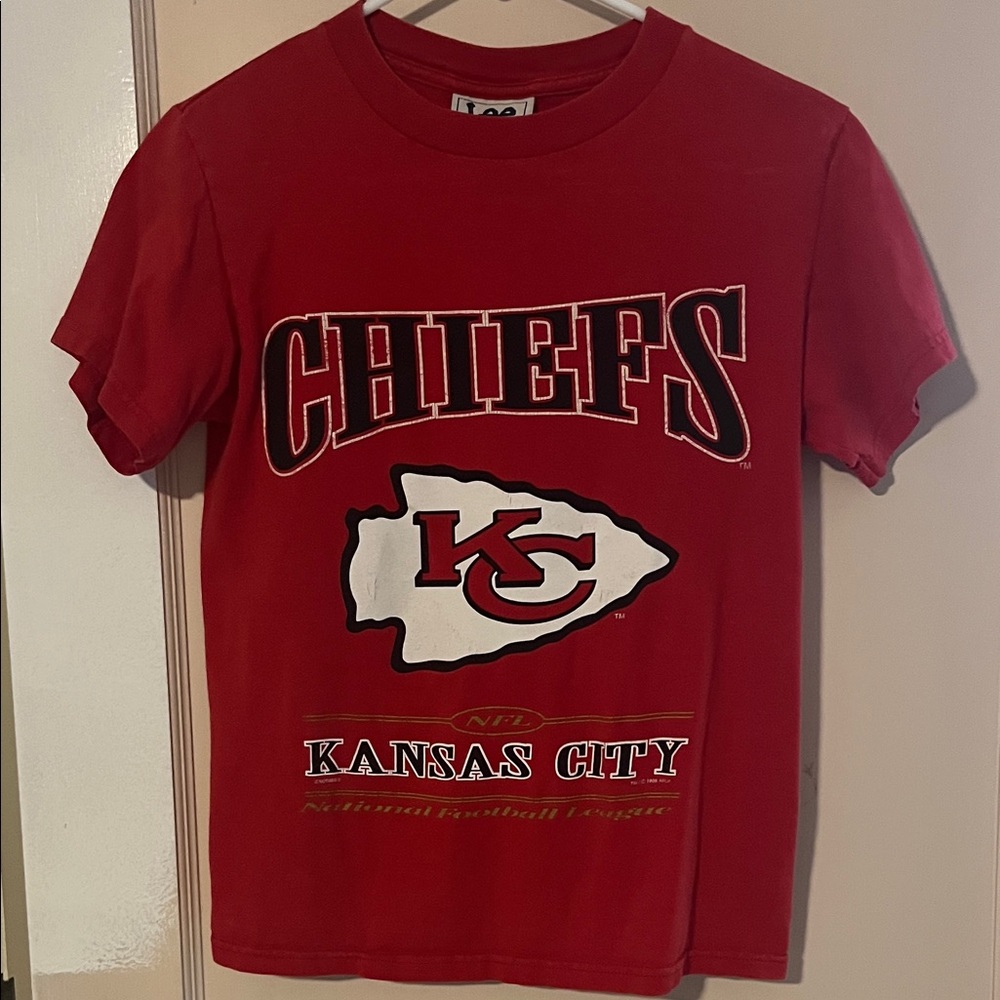 Lee Kids Red Kansas City Chiefs Tee